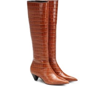 mercedes-castillo Donique Tall Leather Boots